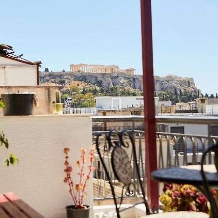 Mosaics Athens Central Studio With Acropolis View Exterior foto
